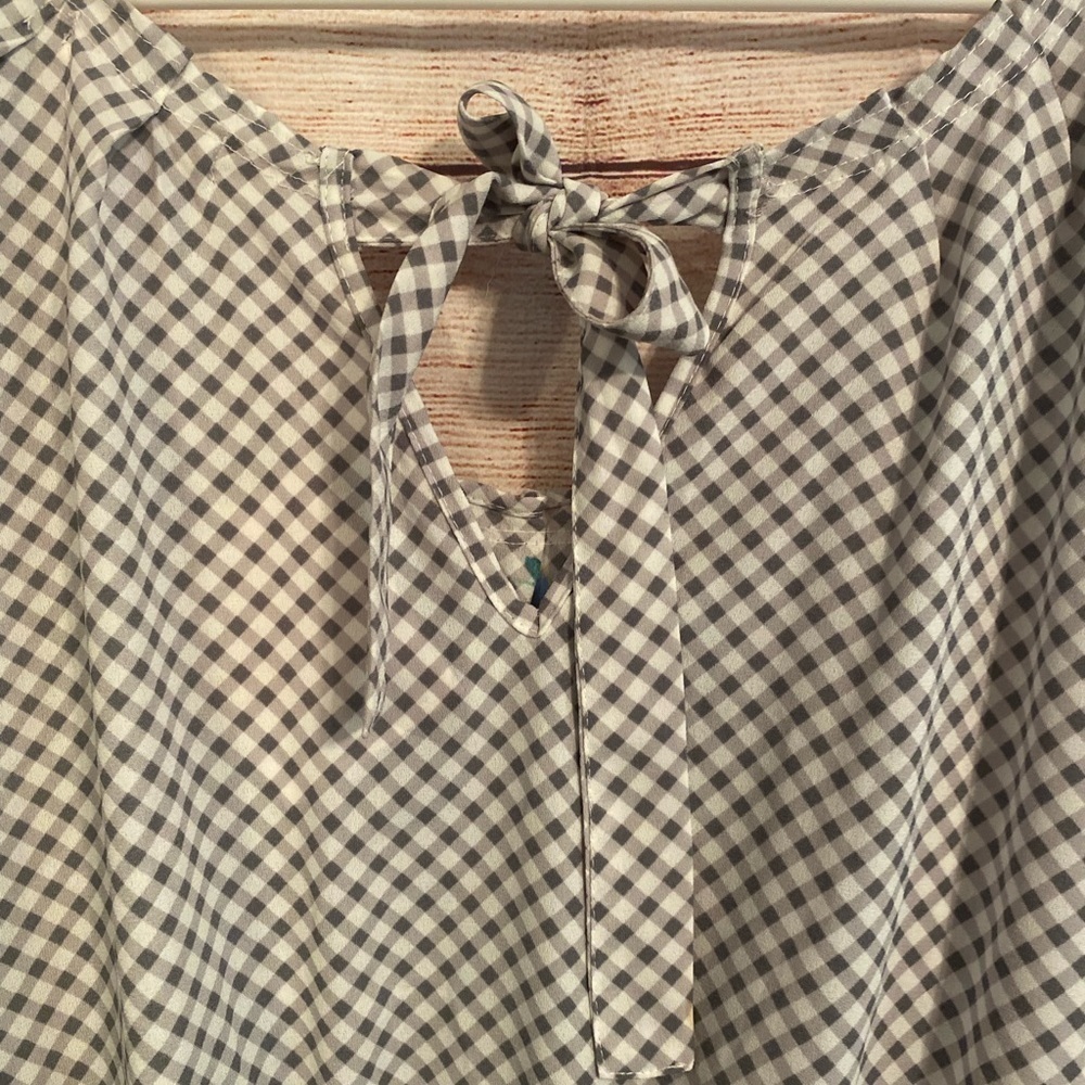 Nwt Lauren Conrad Pleat Neck Dress Medium - Picture 6 of 7